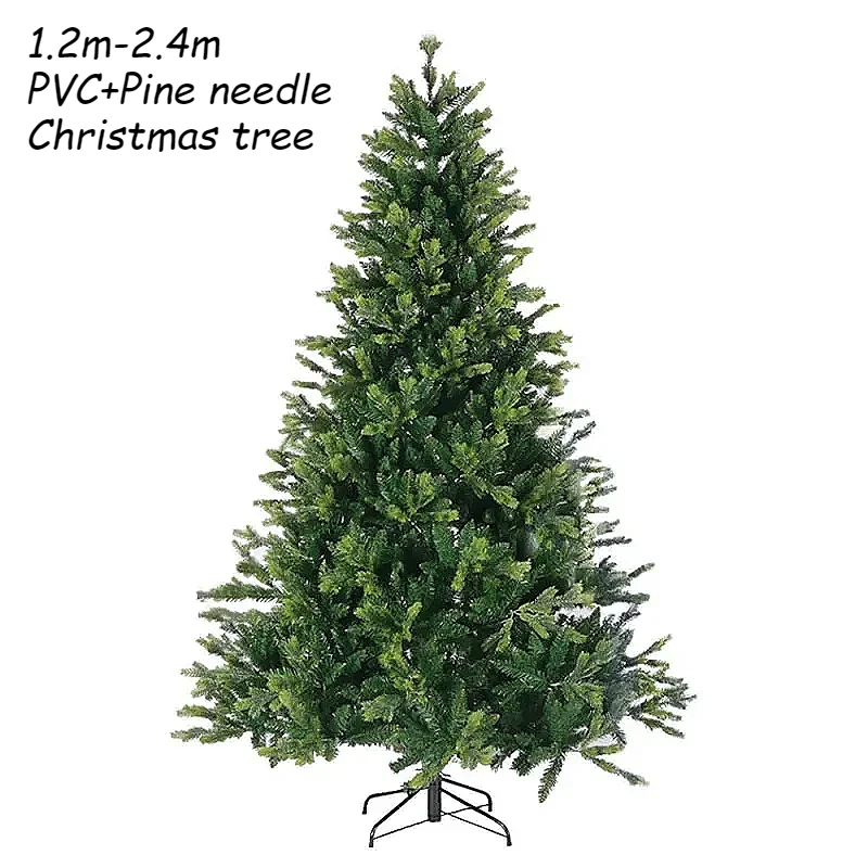 Similation Christmas Tree Encrypted PVC Christmas Tree Decorations Home Luxury Xmas Tree Gifts 1.5m-2.1m Arbol De Navidad