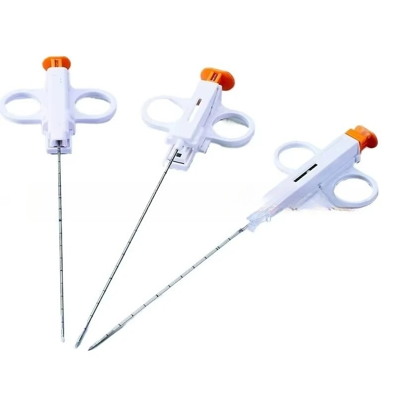 Animal Tissue Biopsy Needle, Veterinary Sampling Needle, Disposable Tissue Collection Instrument For Animal Examination