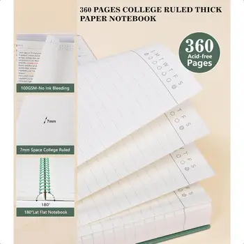 10 最佳銷售 筆記本螺旋裝訂 - №8