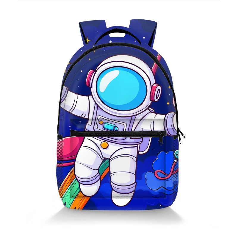 Luxury Popular Novelty Astronauts student Bookbag Notebook Backpacks 3D Print Oxford Waterproof Boys/Girls Travel Backpacks