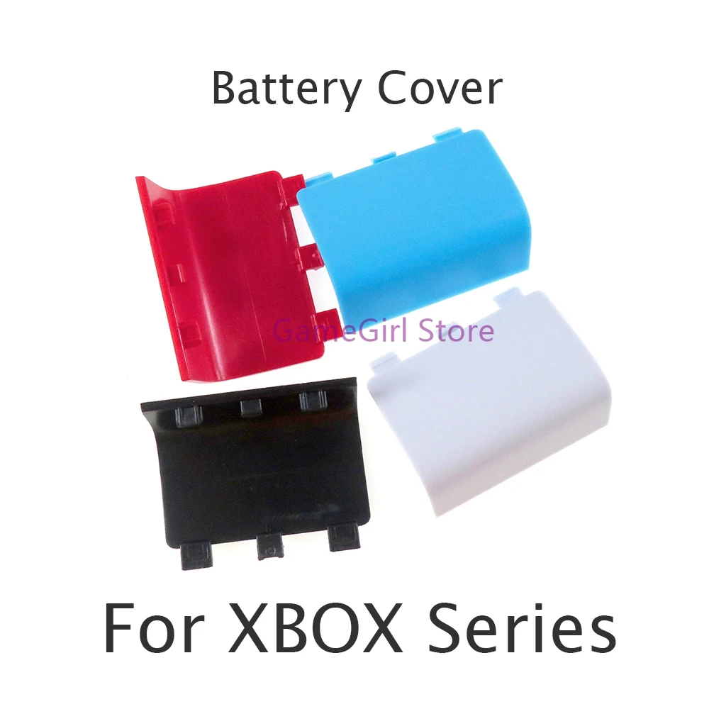 50 Uds cubierta de batería de plástico tapa puerta carcasa trasera para Xbox Series X S reemplazo del controlador