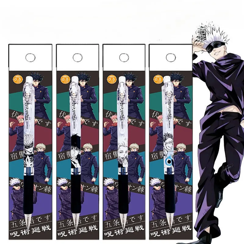 Jujutsu Kaisen Satoru Gojo Fushiguro Megumi Ryomen Sukuna Mechanical Pencil Anime Peripherals Cute Cartoon Stationery Kawaii