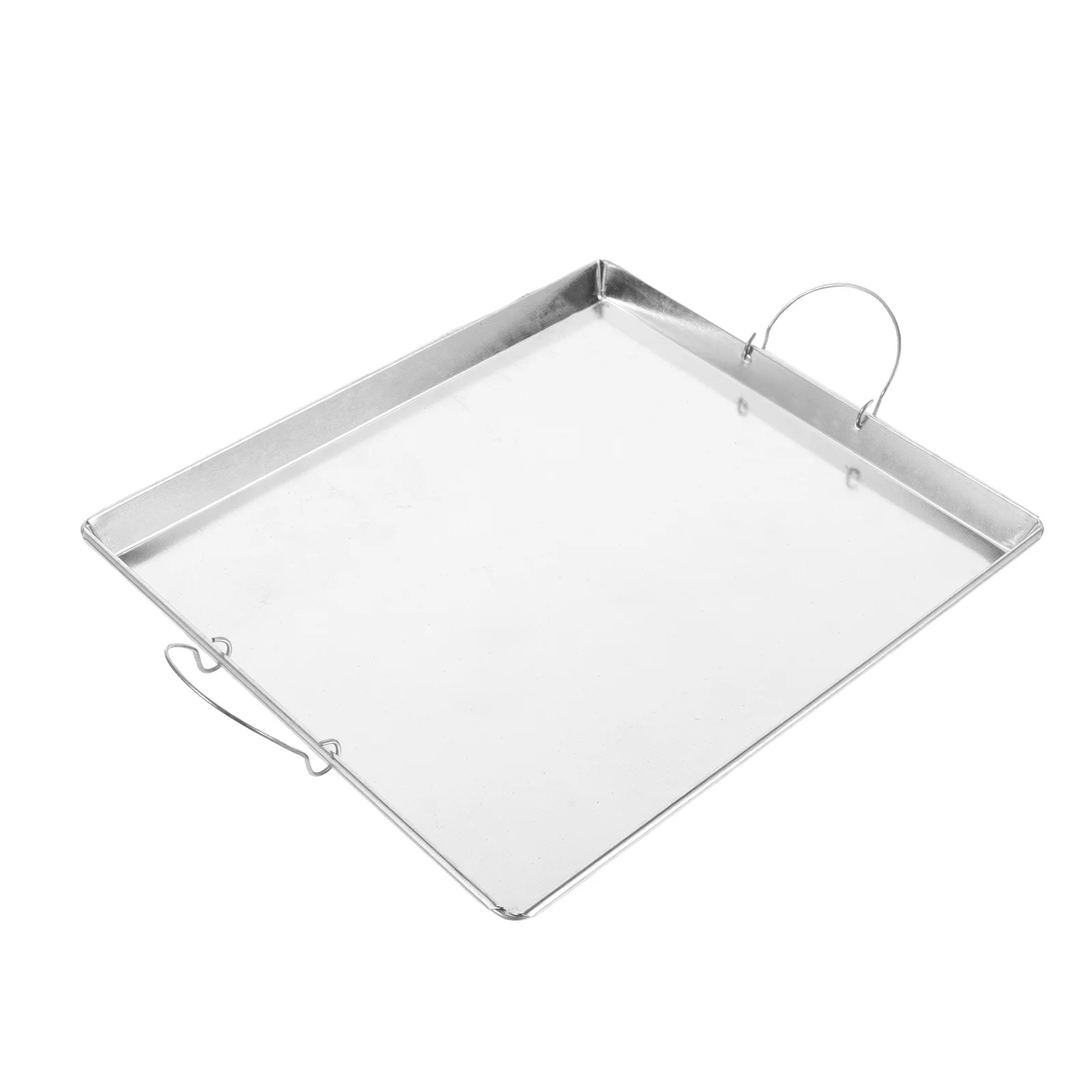 

Steamed Rice Rolls Maker 30cm Metal Plate for Cooking Vermicelli Roll Tray Steamer Pan Food Container Guangdong Style