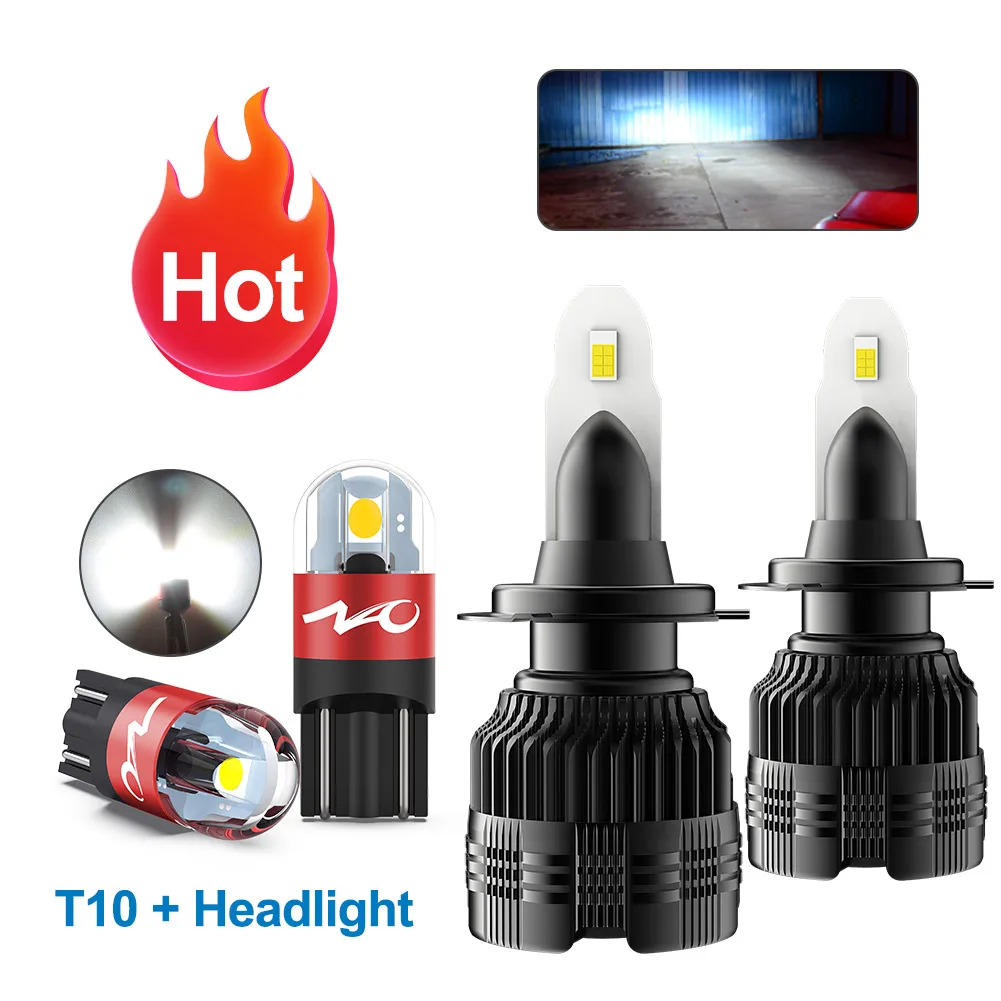 Nao 2Pcs H4 Led Hea… - image