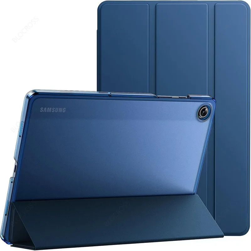 

For Samsung Tab S9 S11 S10 Lite FE 10.9 inch Case Cover For Tab A11 A9 8.7" Plus 11" Slim Stand Hard Back Shell Protective Funda