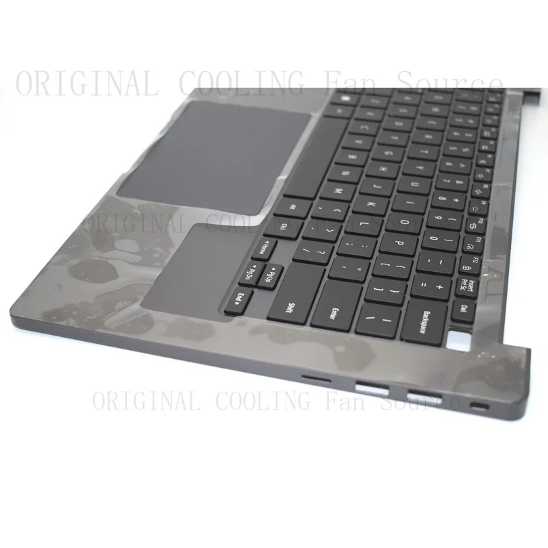 R+  New For Samsung 14 Galaxy Book2 Palmrest Upper Case w/US Keyboard TP NP641BEF