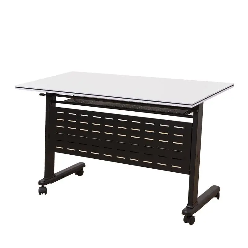 

Simple Staff Training Folding Desk Office Conference Table Reading Table Student Desk Pulley
