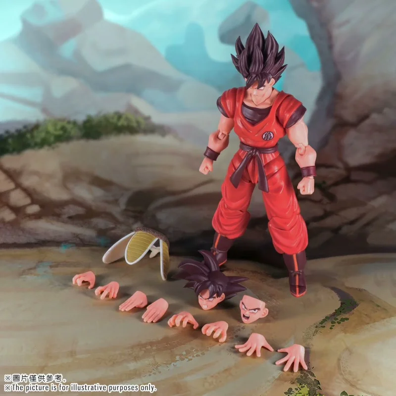 In Stock Demoniacal Fit Son Goku Broly Martialist Super Saiyan Blue Action Figure Dragon Ball Z 3.0 Figure Shf Ssj Anime Models - view 5