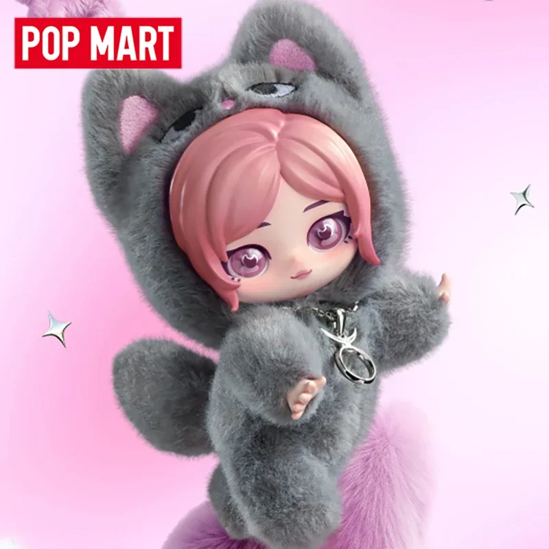 

POP MART Aespa FLUFFY CLUB SERIES Blind Box Guess Bag Mystery Box Toys Doll Cute Anime Figure Ornaments Gift