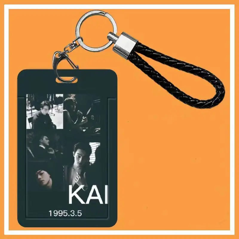 Xu Kai Cute Figure Keychain Card Cover Falling Into Your Smile Key Ring Lanyard Bus Card Set Pendant Fans Gift Collection