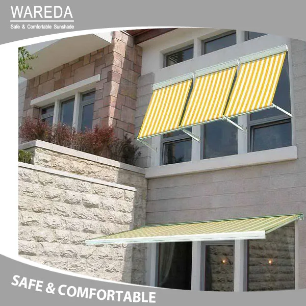 Straight Dropdrop Arm Visor Window Awning