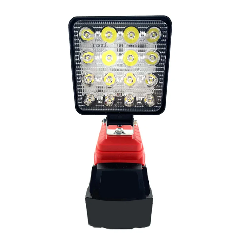 Imagem -06 - Polegada Ferramenta Lâmpada Led Luzes de Trabalho para Milwaukee 14.4v18v Bateria de Lítio Portátil ao ar Livre Tocha Elétrica Lanterna Spotlight 4