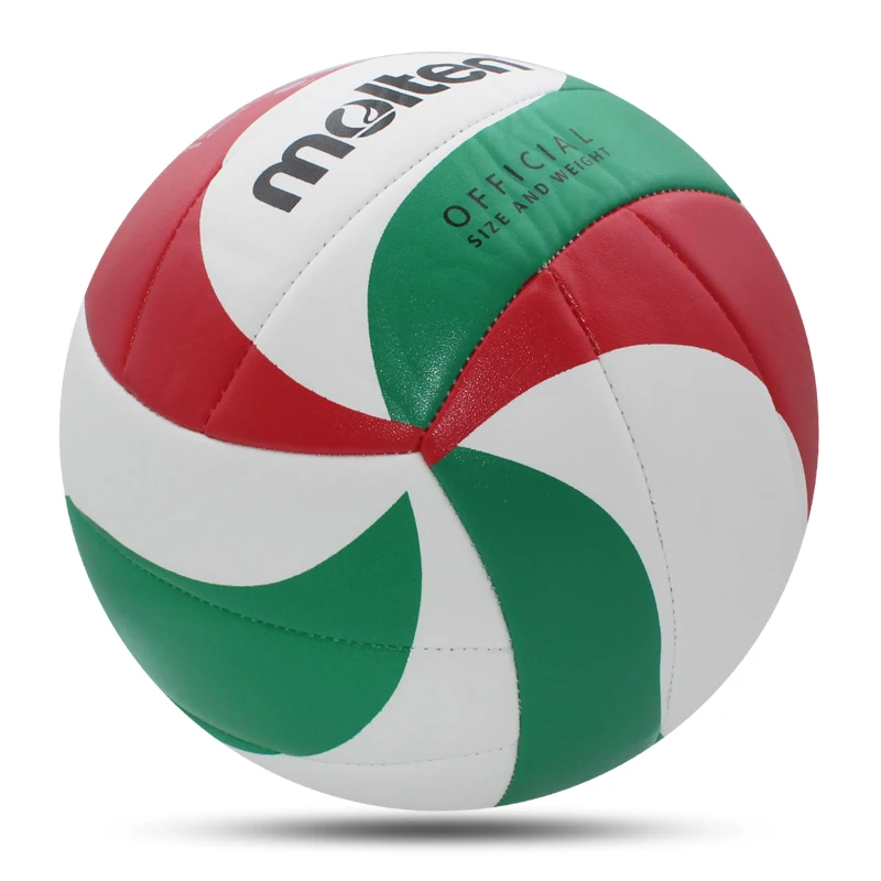 Gesmolten volleyballen Standaardmaat 5, Soft Touch PU Hoge kwaliteit Indoor Outdoor Sport Competitie Training Match Voleibol