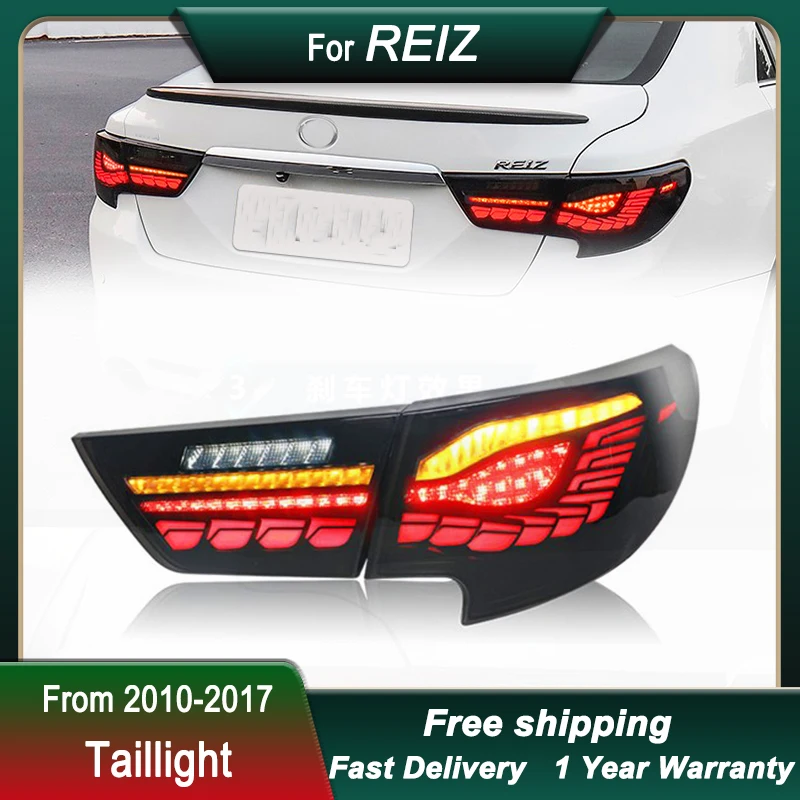 

Car styling Tail Lights For Toyoto REIZ 2010-2017 new style full LED Tail Light Dynamic Turn Signal Light Tail Lamp Assembly