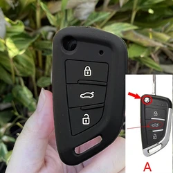 Silicone Key Cover Rubber Protector Case Accessories for Universal 3 Buttons VVDI2 Wire Remote for Xhorse MINI Programmer VVDI