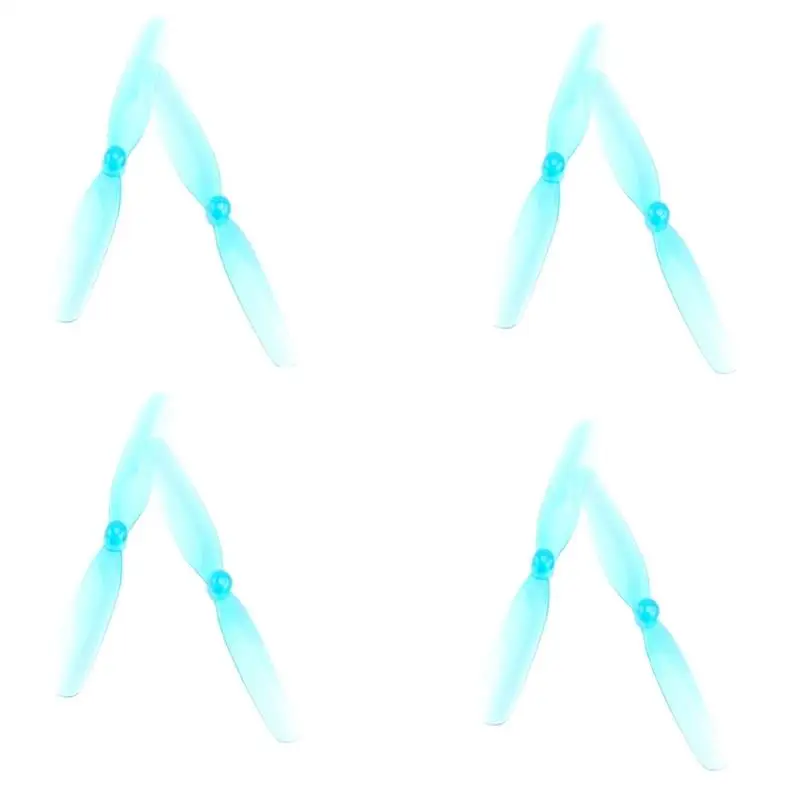 4 Pairs 65mm 2-Blade Propeller 1.5mm for FPV Racing 2.5-Inch Toothpick Cinewhoop Drone Parts