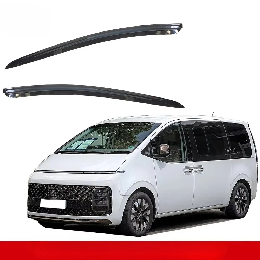 High-Toughness Rain Guard for Hyundai Staria 2021+ - Stylish Vent Visor, Wind Deflector, and Car Exterior Modification Parts