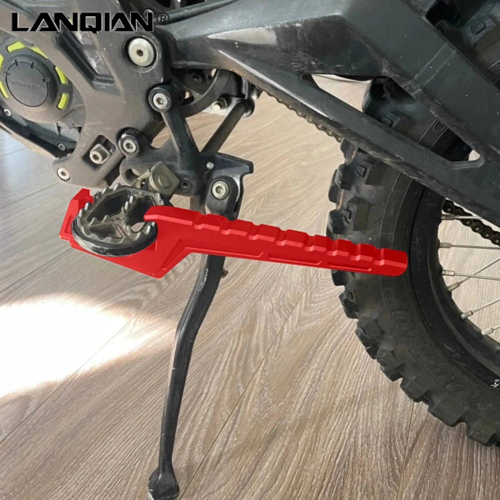 Extensiones de clavija de pie de pasajero, estriberas extendidas, accesorios todoterreno para bicicleta de Motocross, Honda CRF450 R RWE RX X RL L CRF250 RX R