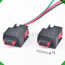 3 Pin Automobile waterproof connector 4x4 traction control Hall sensor plug Wire harness 1438454-1 For VW Amarok