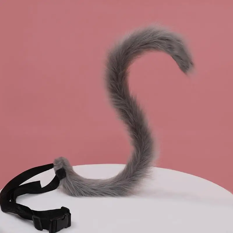 Sexy Anime Ears Hairhoop Plush untuk Ekor Telinga Menyetel Aksesoris Cos Y166