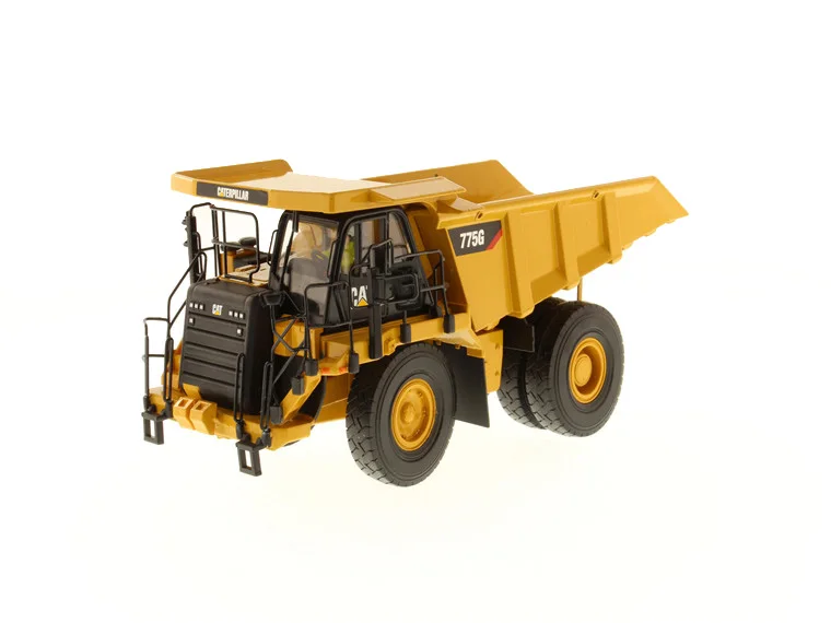 Collectible Diecast Scale Model Toy DM 1:50 Caterpillar CAT 775G Off-Highway Dump Truck Engineering Machinery 85909 Alloy Model