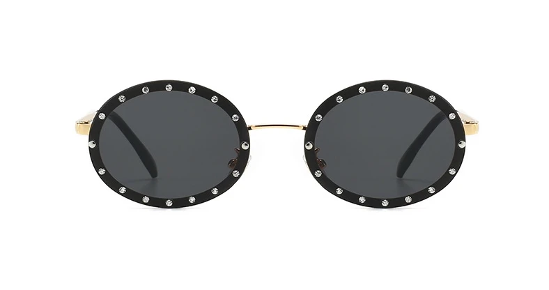 46127 Luxus-Sonnenbrille mit Diamantrahmen, Damenmode, kleine Größe, ovaler Sonnenschutz, Vintage-Schutz, UV400 – Detail 11