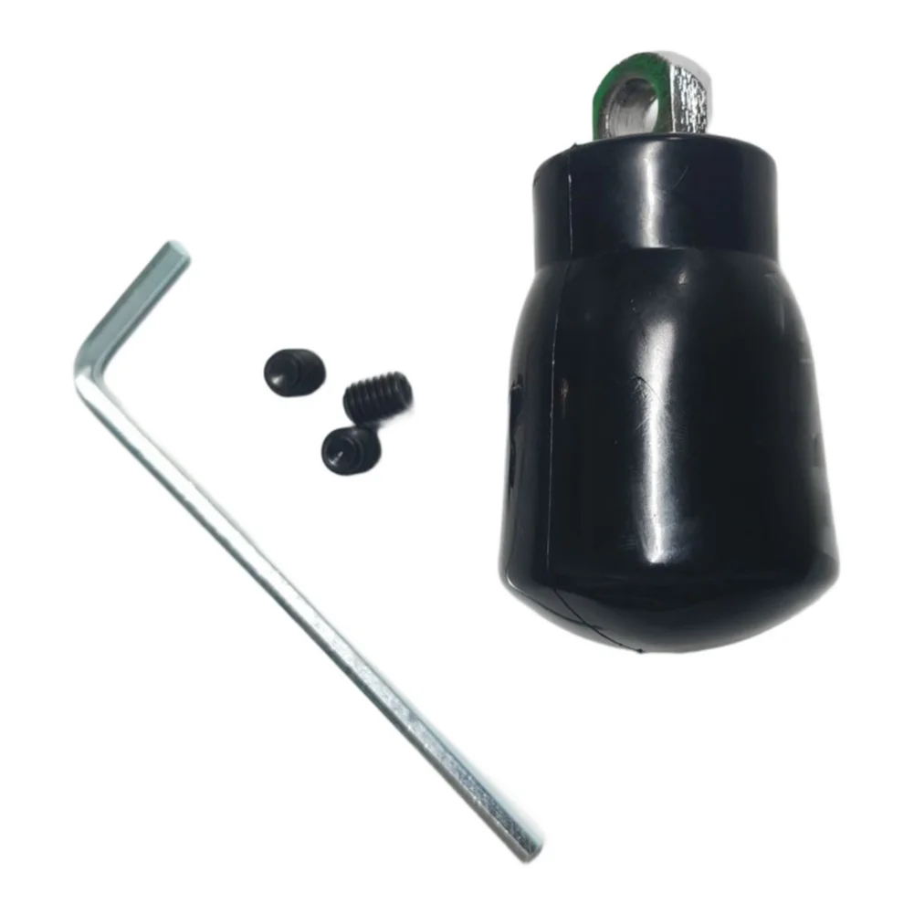 Gym Pulley System Wire Rope Connector with Hex Screw Fastening and Load Distributing Design 64x25mm Dimensions