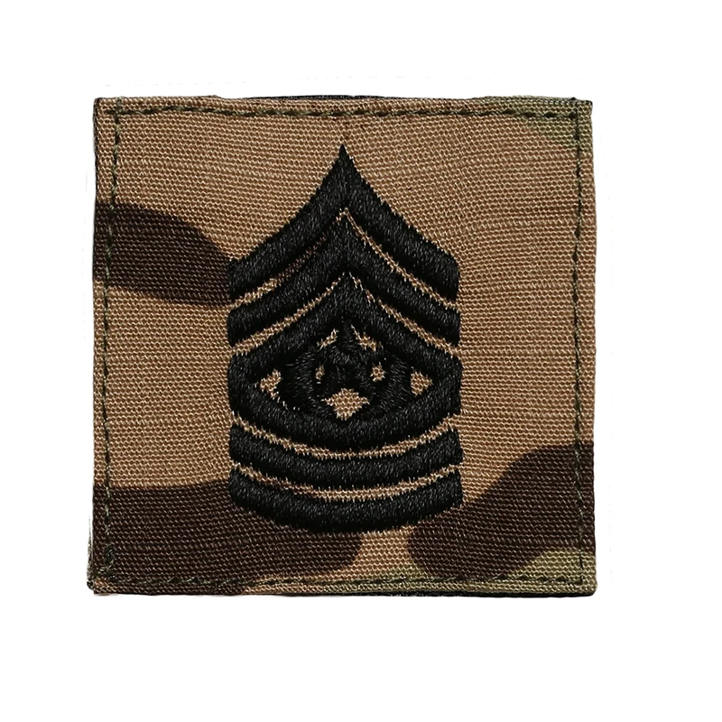 Camouflage Armband Badge Embroidery Magic Badge OCP Badge Colonel Captain Major Staff Sergeant