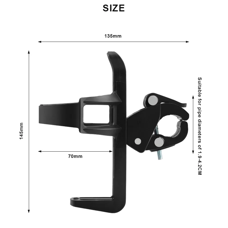 Multifunctional Bicycle Water Bottle Drink Cup Mount Outdoor Riding Cup Holder Large Caliber Designed Bike Water Bottle Holder