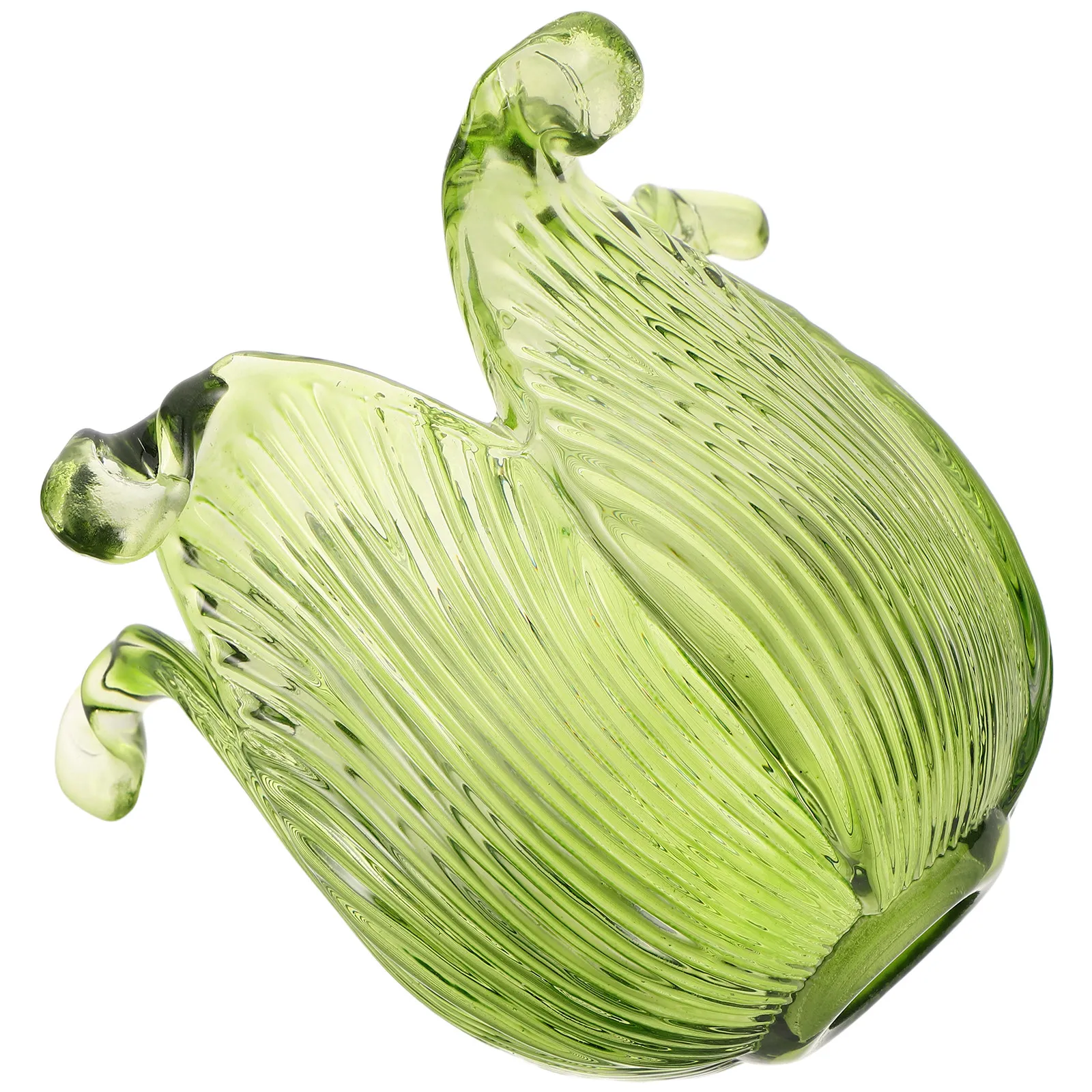 Pitaya Fruit Shape Green Glass Lamp Shade Small Vintage Replacement Lampshade for Table Lamps Wall Sconces Chandeliers Living
