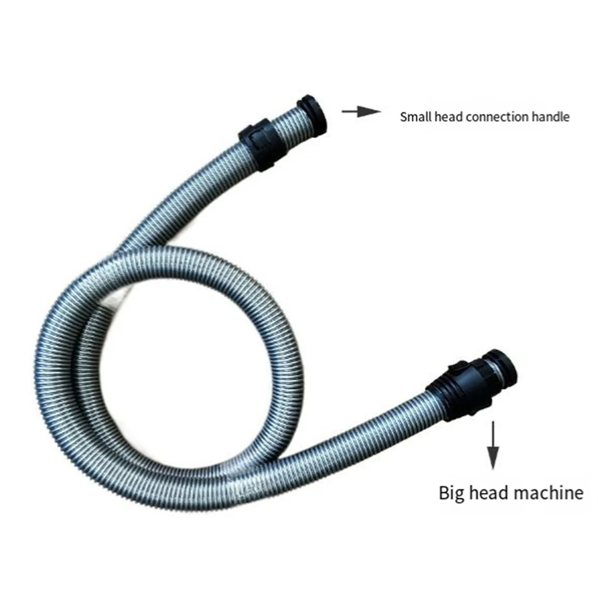 Canister Vacuum Hose for Miele Vacuum Cleaner Miele C1 C2 C3 C4 Suction Hose2M Flexible Suction Hose Tube Part