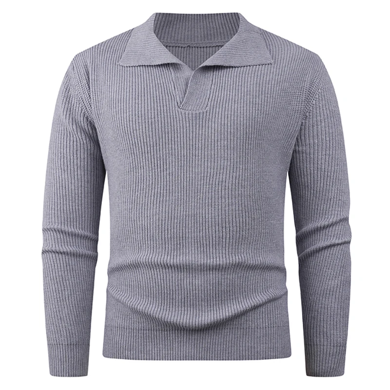 

Свитер, повседневная и модная толстовка с капюшоном, мужской однотонный пуловер с v-образным вырезом, осенне-зимняя новая мужская одежда больших размеров.