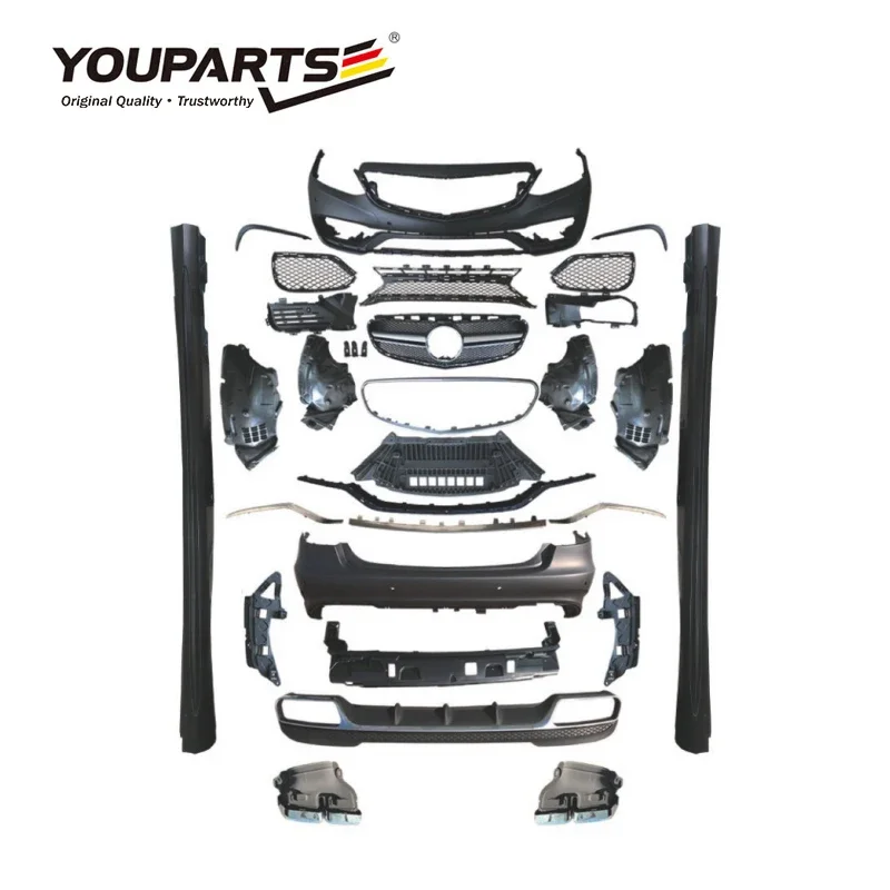 YOUPARTS FOR BENZ E CLASS W212 10-15 E63 AMG Body kit