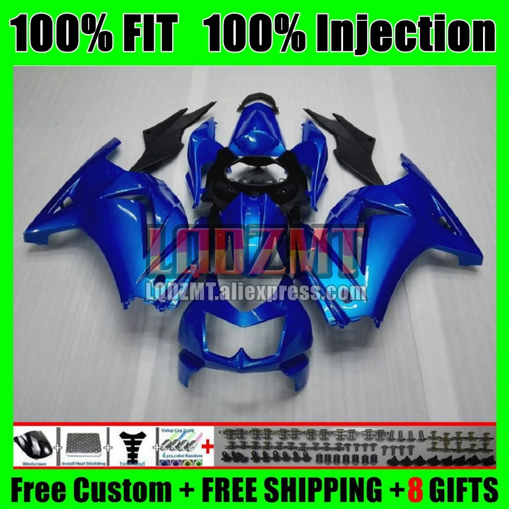 OEM Fairing For KAWASAKI NINJA EX250R EX250 2008 2010 2011 2012 74No.29 EX 250R EX 250 EX-250R 08 09 10 11 Pearl blue 12 Body