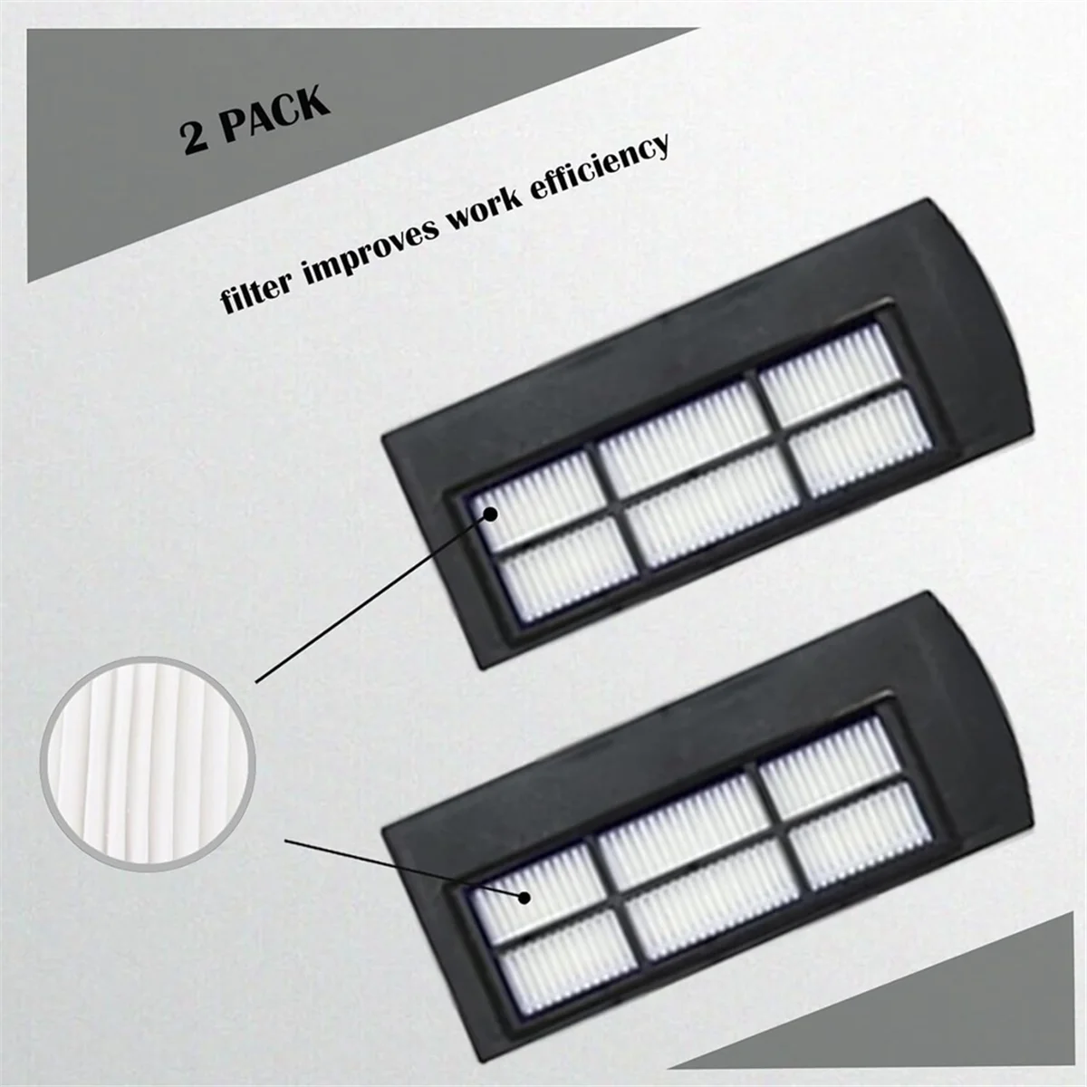 FZFZ لـ X9 Pro روبوت فراغ استبدال أجزاء الفرشاة الرئيسية فرش جانبية مرشحات Hepa وسادات الممسحة