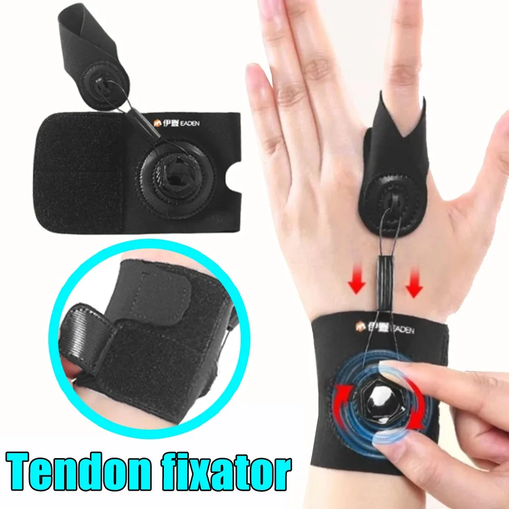 

Knob-Adjustable Finger Orthosis Tenosynovitis Protection Fixed Finger Orthosis Daily Finger Training Splint For Sports Injuries