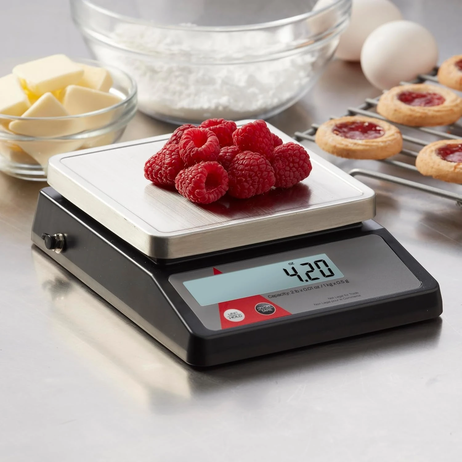 デジタルスケール ステンレス製 32オンス コンパクト タレ - Portion Scale Digital のレビューと価格