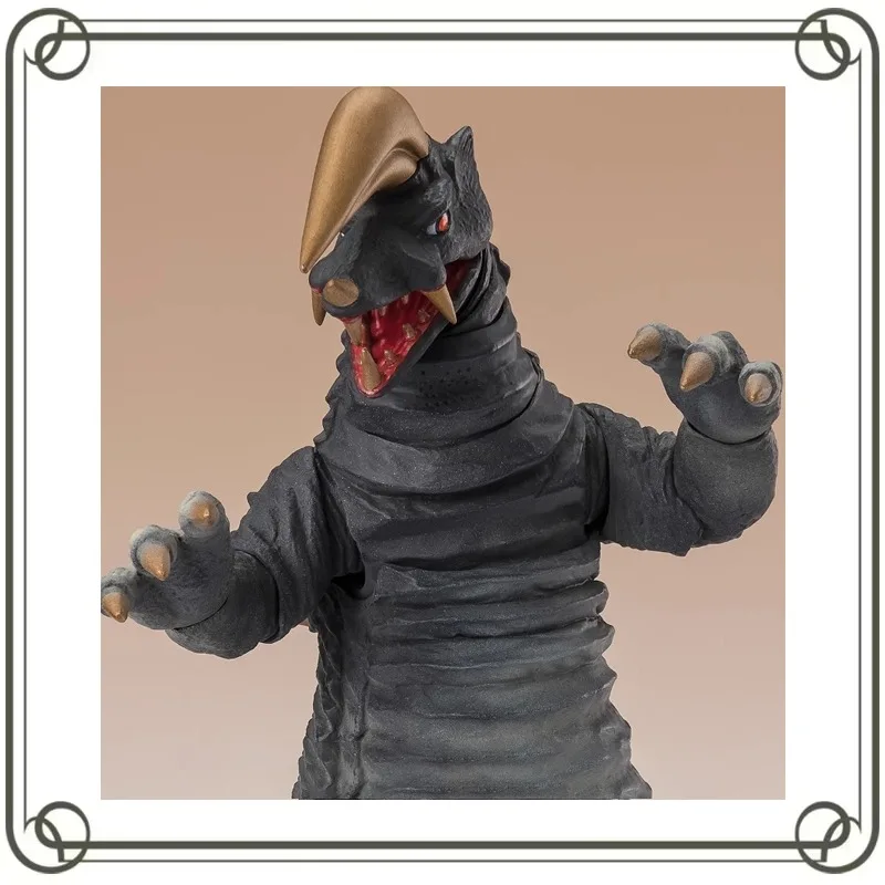 BANDAI SHF Bodyguard Monster Black King Ultraman Collection Ornament Action Figures Model Kids Toy