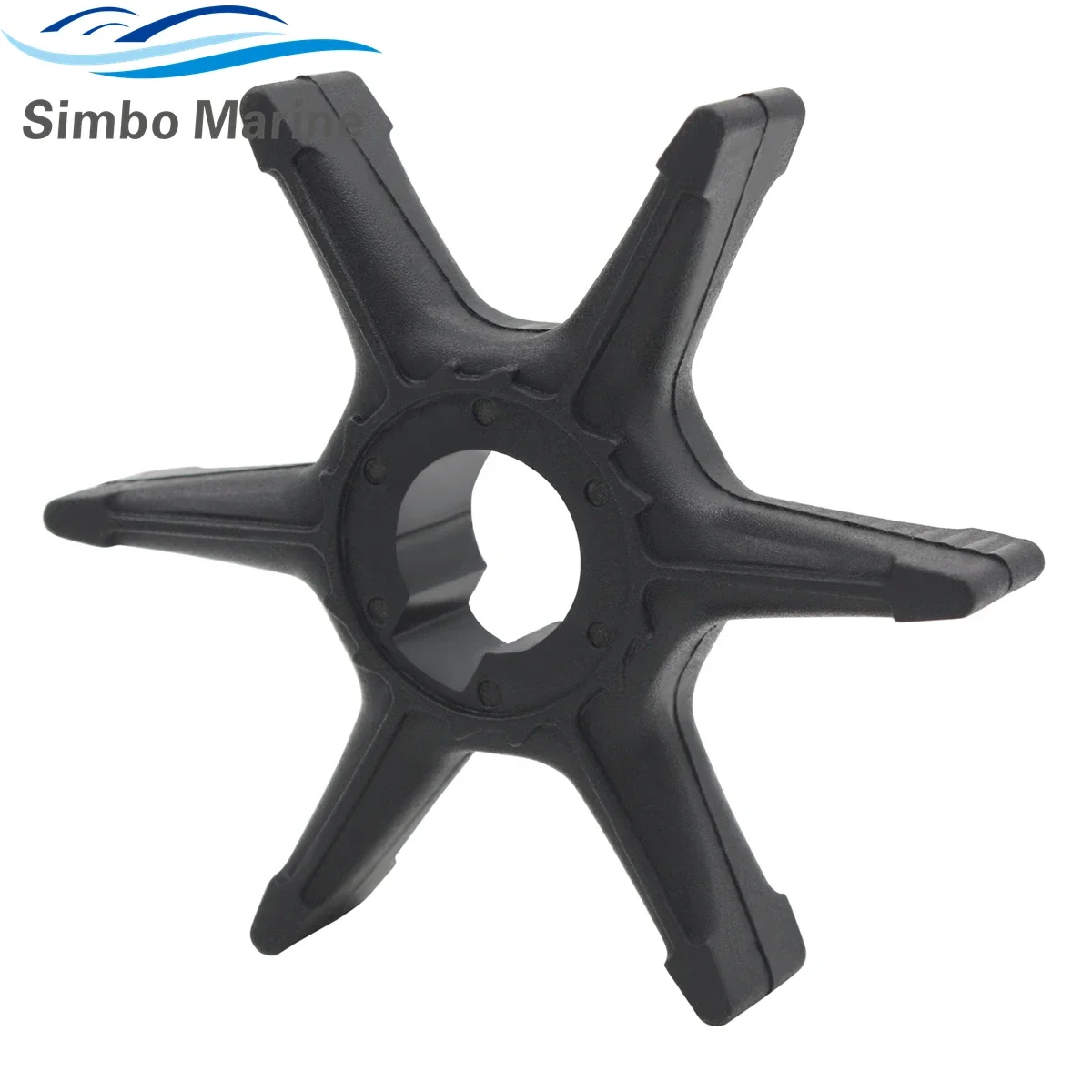 6G0-44352 Outboard Water Pump Impeller for Yamaha 2-stroke 20 25HP 20A 20B 25A Boat Motor Parts 6G0-44352-00/01/02/03