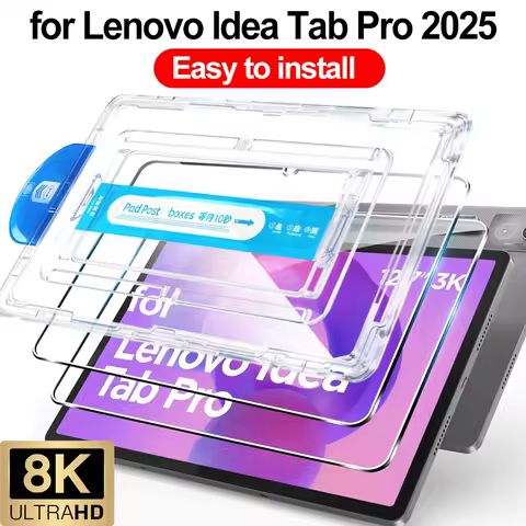 12inch HD Screen Protector Easy to install Tempered Glass for Lenovo Idea Tab Pro 2025/Yoga Tab Plus 2025/Tab P12 2023 12.7''