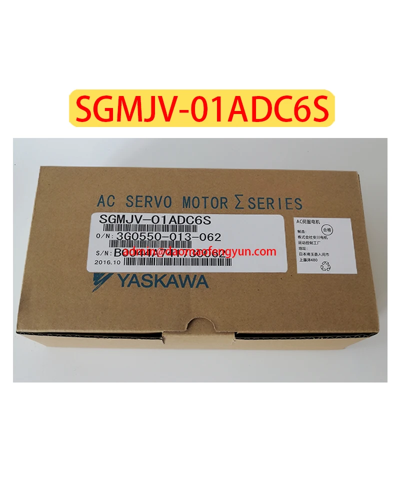 

SGMJV-01ADC6S Brand new Servo motor SGMJV 01ADC6S，Fast shipping