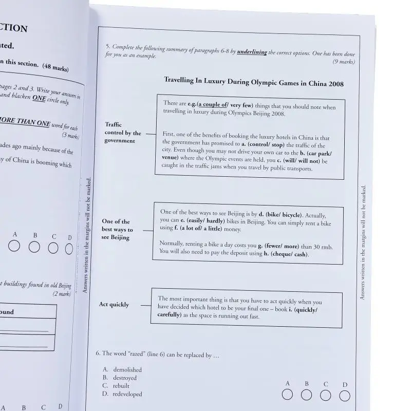 إتقان HKDSE اللغة الإنجليزية ورقة 1 سلسلة القراءة كتاب 1 كتاب جون لي ويندي لام جينشي 9789627710240 كتاب
