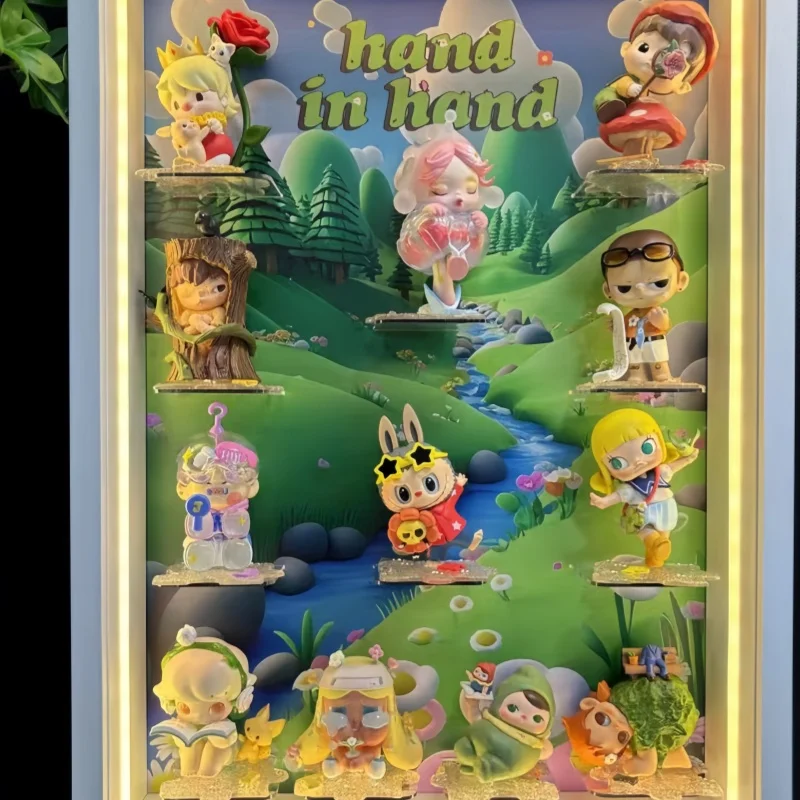 

In Stock Original Hand In Hand Series Blind Box 15th Anniversary Limit Mystery Box Anime Figure Collections Kid Custom Gifts toy