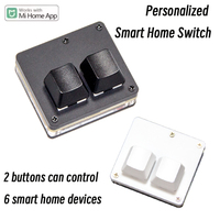 2keys Wireless Switch Remote Control Center Intelligent Multifunction Smart Home Device for Mijia APP