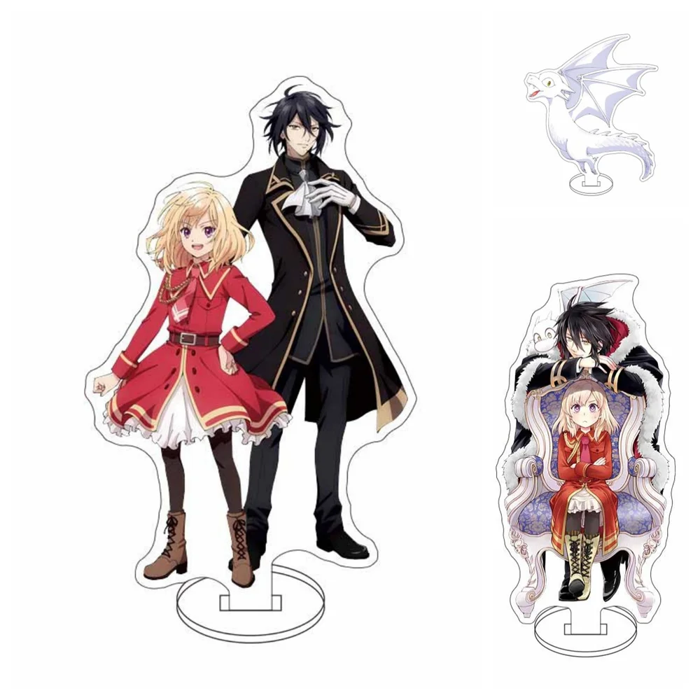 

15CM 2024 Anime Yarinaoshi Reijou wa Ryuutei Heika wo Kouryakuchuu Tekens Ornament Accesorios Goederen Collectie Geschenken