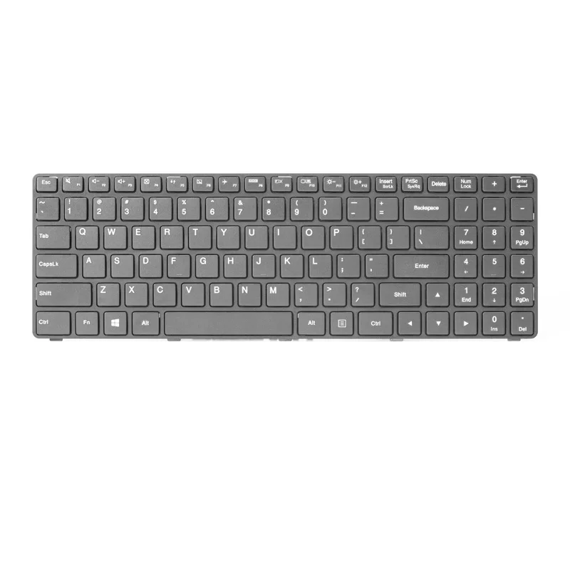 98 Keys IP54 Static Sealed Ruggedized Industrial Laptop Keyboard With Numeric Keypad