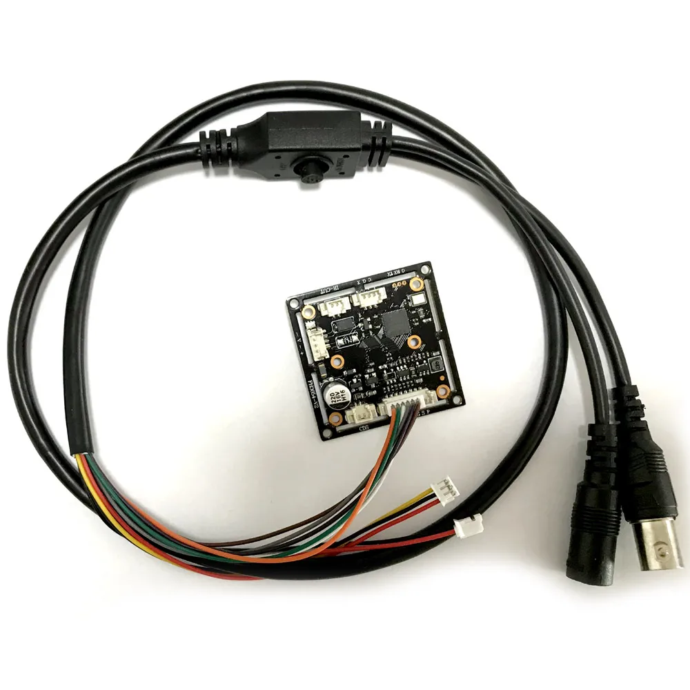 

HD 1/2.9" 2mp 4in1 AHD TVI CVI CVBS CCTV Camera Module UTC PCB mainboard 1920*1080 with lens osd cable