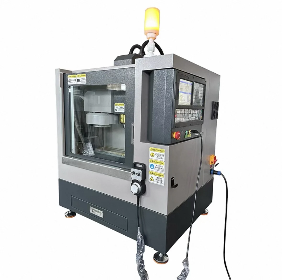 FineTech XH7115B Mini 4-Axis Vertical CNC Milling Machine GSK Control System Automatic High Precision Metal Milling