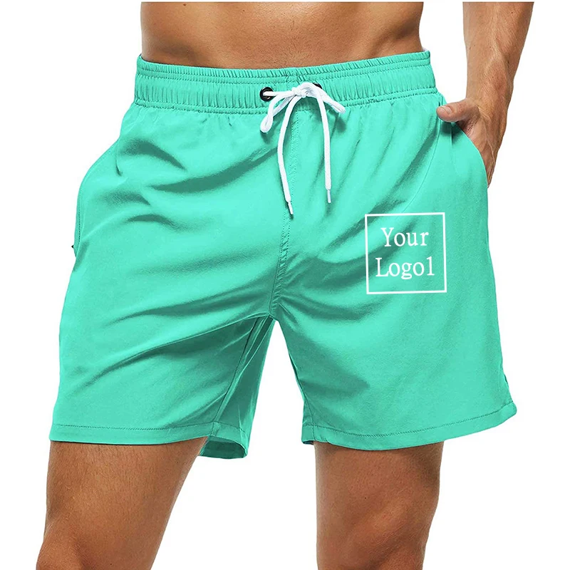 Custom Logo Board Shorts for Man Men's Pants Mens Shorts Casual Male Clothes Jorts Sweatpants Gym Short Dry Fit Masculino Sports