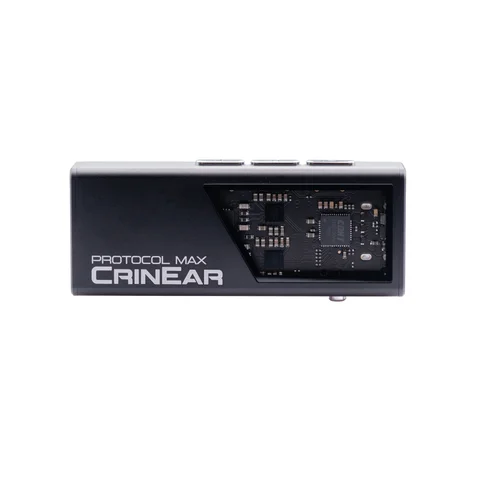 Amplificador DAC portátil con alimentación USB CrinEar Protocol Max con chips DAC Dual Cirrus Logic CS43198